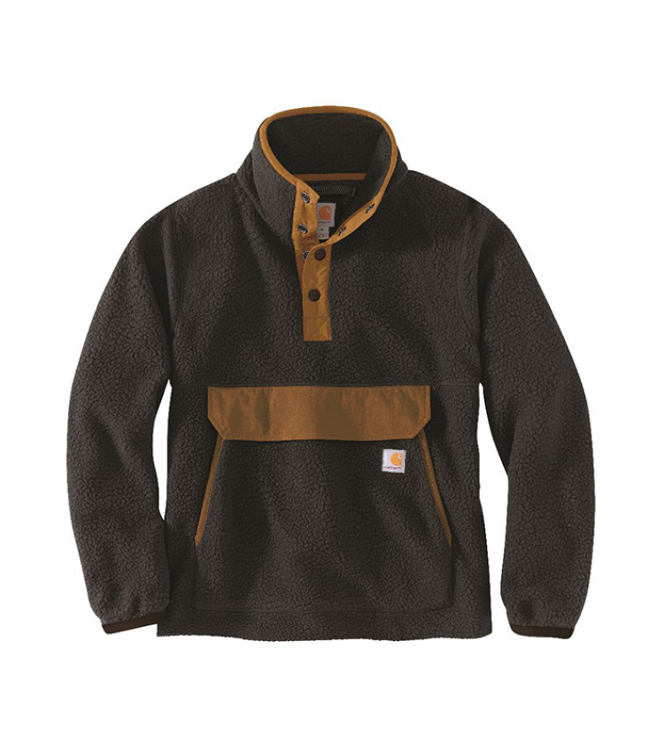 RELAXED FIT FLEECE PULLOVER 