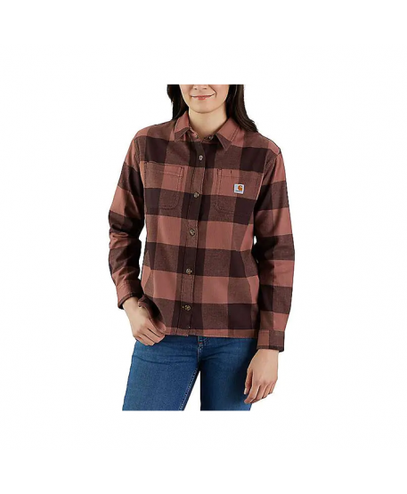 MIDWEIGHT FLANNEL L/S PLAID SHIRT 